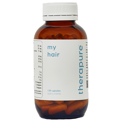 Image of my hair supplement by therapure 120 capsules 