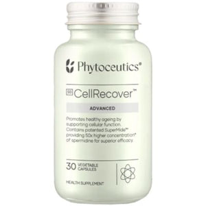 A Supplement container with the name CellRecover Advanced y Phytoceutics