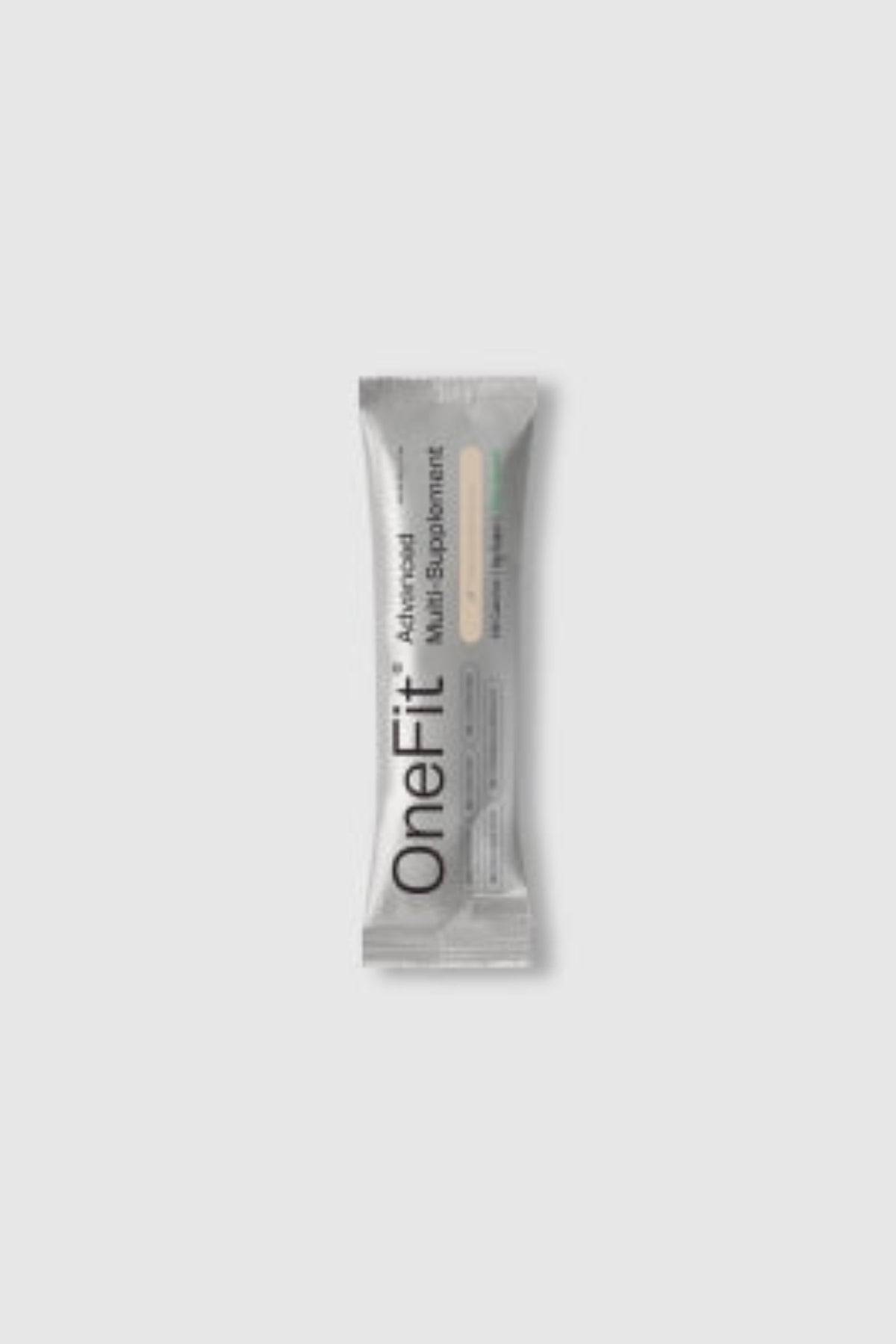 A Supplement sachet with the name Vegan Recovery French Vanilla by OneFit