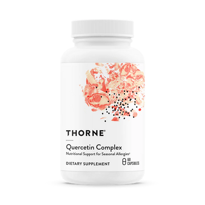 A Supplement container with then name Quercenase Complex (Formerly Quercenase)