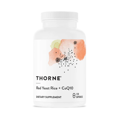 A supplement called Red Yeast Rice + CoQ10 by Thorne.