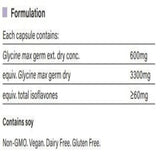 Ingredients: Glycine max germ ext. dry cinc.