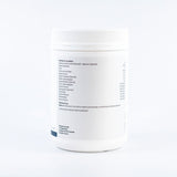 The back of supplement container listing the ingredients including Magnesium bisglycinate, Taurine, Calcium amino acid chelate, p5p, Pyridoxal 5-phosphate, vitamin b6, Riboflavin, Chromium, cyancobalamin, calcium folinate, folinic acid, selenomethione, selenium