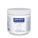 A Supplement container with the name NAC + Glycine powder by Pure Encapsulations.